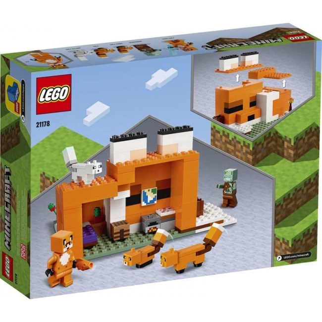 LEGO Minecraft 21178 Foxes' Habitat LEGO Minecraft 21178 Foxes' Habitat