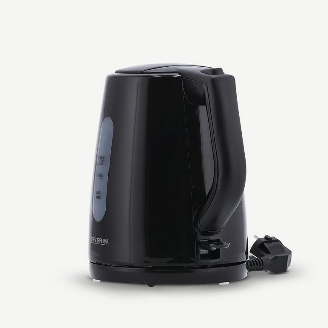 Severin WK 3410 electric kettle 1 L 2200 W Black