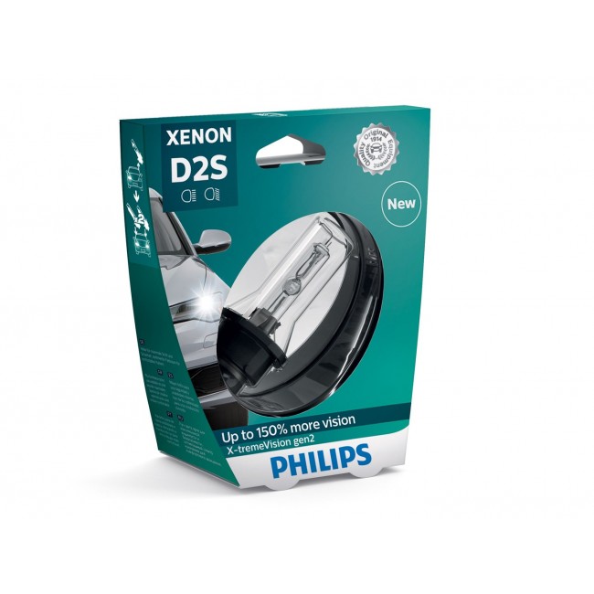 Philips Xenon D2S Xtreme Vision Bulb