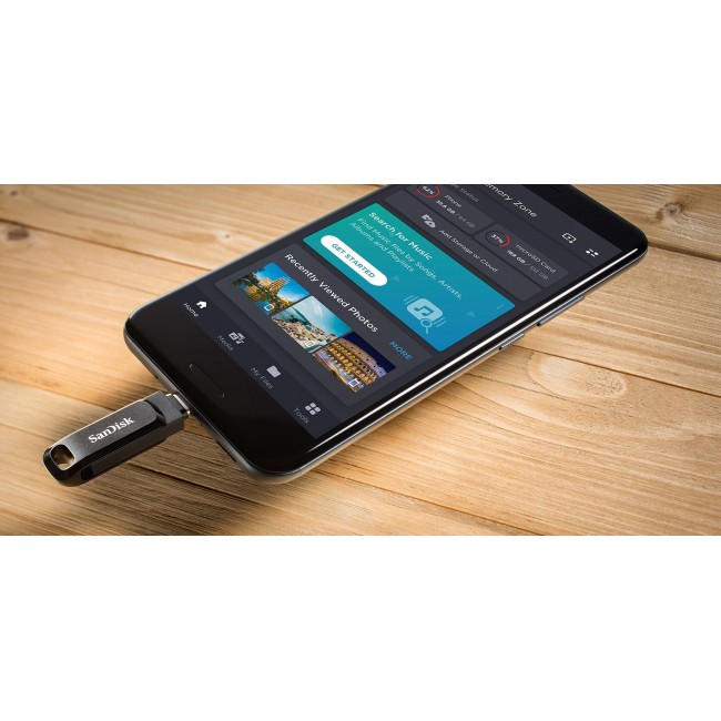 SanDisk Ultra Dual Drive Go USB flash drive 512 GB USB Type-A / USB Type-C 3.2 Gen 1 (3.1 Gen 1) Black SanDisk Ultra Dual Drive Go USB flash drive 512 GB USB Type-A / USB Type-C 3.2 Gen 1 (3.1 Gen 1) Black