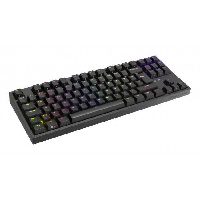 GENESIS Thor 404 TKL keyboard Gaming USB QWERTZ German Black