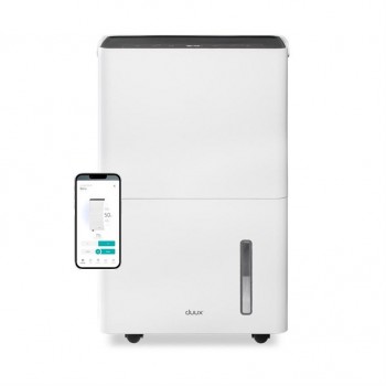 Duux Smart Dehumidifier | Bora | Suitable for rooms up to 40 m2 | Water tank capacity 4 L | White