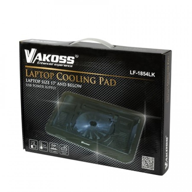 Vakoss LF-1854LK notebook cooling pad 43.2 cm (17 Vakoss LF-1854LK notebook cooling pad 43.2 cm (17