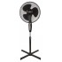 GreenBlue floor fan, 40W, 3 levels of airflow, 1.25m high 1.5m cable, with remote control and timer up to 7.5h, GB580