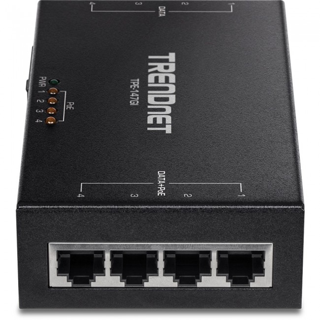 Trendnet TPE-147GI PoE adapter Gigabit Ethernet Trendnet TPE-147GI PoE adapter Gigabit Ethernet