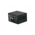 LevelOne RJ45 to SC Fast Ethernet Industrial Media Converter, Single-Mode Fiber, 30km, -40 C to 75 C