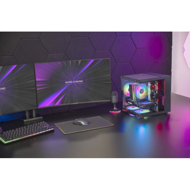 Mars Gaming MC-CUBE computer case Mini Tower Black