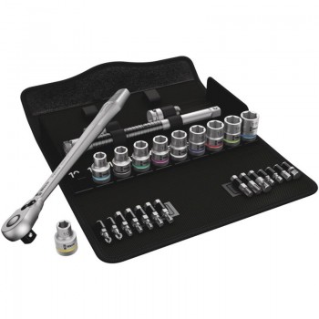 Set of keys and bits+ratchet Zyklop Metal 1/2''28