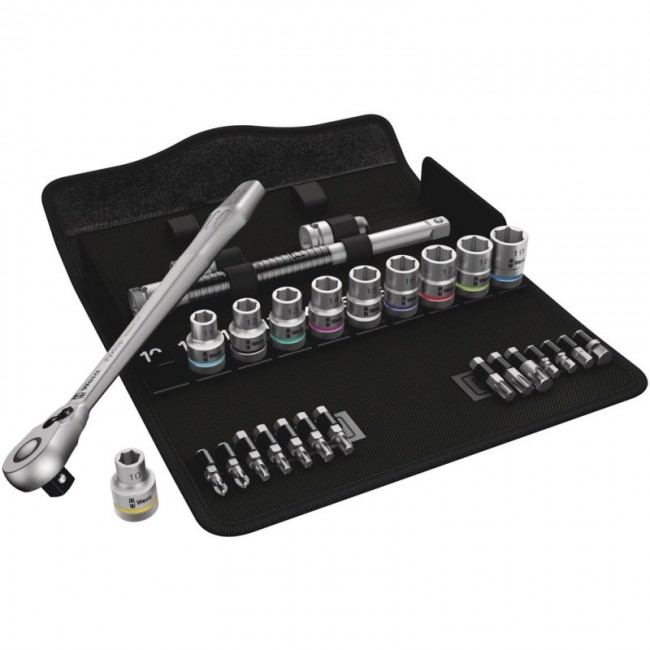 Set of keys and bits+ratchet Zyklop Metal 1/2''28