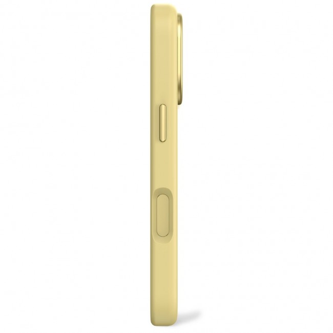 Decoded Silicone Backcover Apple iPhone 17 Pro Yuma Yellow mobile phone case 16 cm (6.3