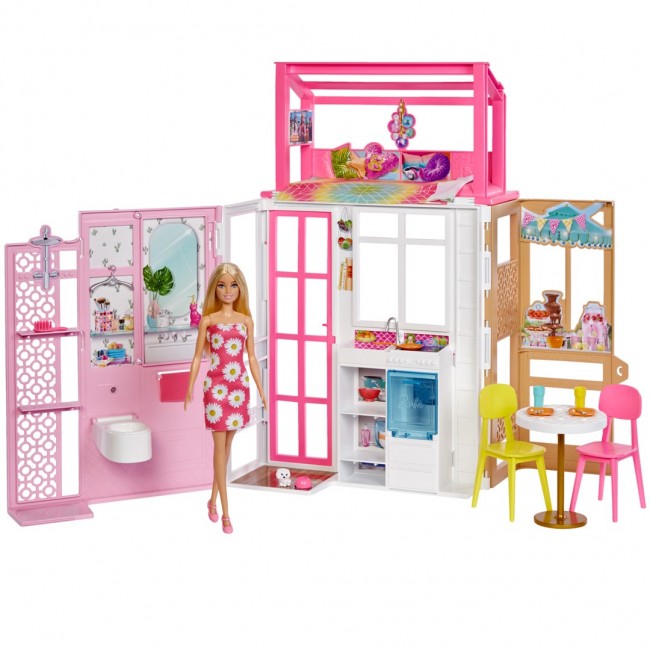 Barbie Vacation House Doll and Playset