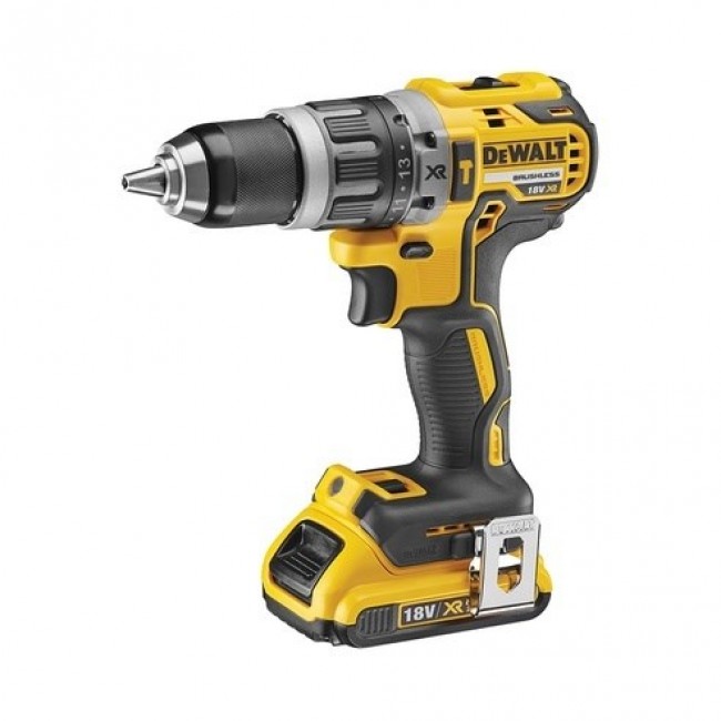 DeWALT DCD796D2-QW drill Keyless Black,Yellow 1.6 kg DeWALT DCD796D2-QW drill Keyless Black,Yellow 1.6 kg