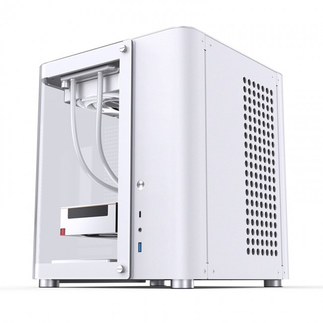 Jonsbo TK-1 2.0 Micro-ATX Case, Tempered Glass - white Jonsbo TK-1 2.0 Micro-ATX Case, Tempered Glass - white
