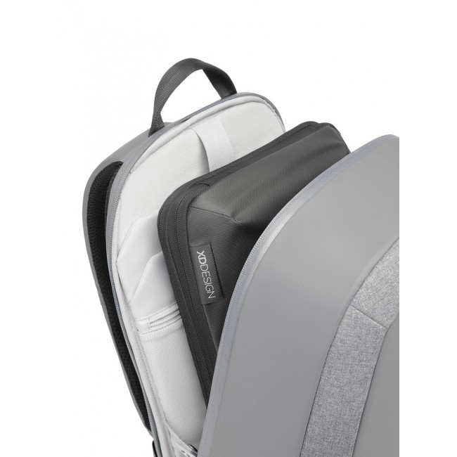 XD DESIGN ANTI-THEFT BACKPACK BOBBY EDGE GREY P/N: P706.2502 XD DESIGN ANTI-THEFT BACKPACK BOBBY EDGE GREY P/N: P706.2502