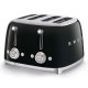 Smeg 50's Style Toaster TSF03BLEU Black Smeg 50's Style Toaster TSF03BLEU Black