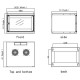 Techly Wall Rack Cabinet 19 6U prof. 320 Grey Assembled Techly Wall Rack Cabinet 19 6U prof. 320 Grey Assembled