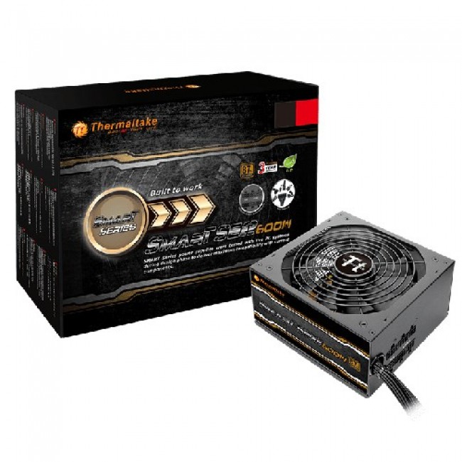 Thermaltake Smart SE2 600W power supply unit ATX Black Thermaltake Smart SE2 600W power supply unit ATX Black