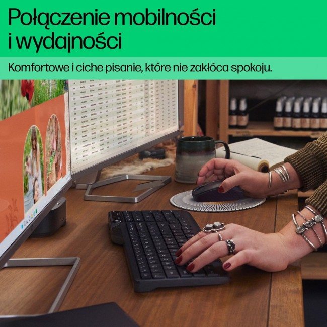 HP 475 Dual-Mode Wireless Keyboard HP 475 Dual-Mode Wireless Keyboard