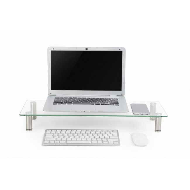 Gembird MS-TABLE-GM-01 Glass monitor stand, medium Gembird MS-TABLE-GM-01 Glass monitor stand, medium