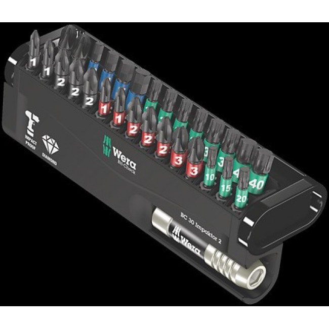 Wera 05057697001 screwdriver bit 30 pc(s) Wera 05057697001 screwdriver bit 30 pc(s)