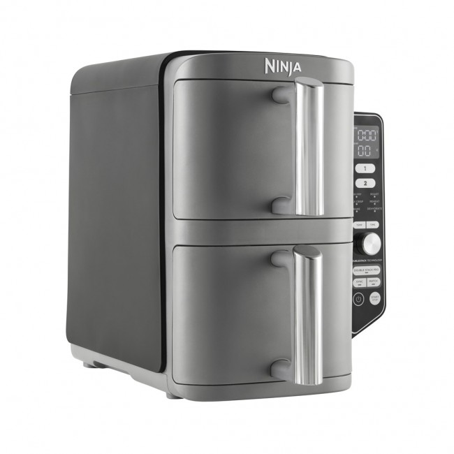 Ninja SL400EU fryer Double 9.5 L 2470 W Hot air fryer Black, Grey Ninja SL400EU fryer Double 9.5 L 2470 W Hot air fryer Black, Grey