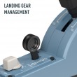 Thrustmaster TCA Quadrant Add-On Airbus Edition Blue Flight Sim Analogue / Digital PC