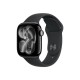 Apple Watch Series 11 GPS 42mm Jet Black Aluminium Case with Black Sport Band - M/L