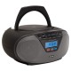 Aiwa BBTU-400BK portable stereo system Analog & digital 6 W FM Black MP3 playback