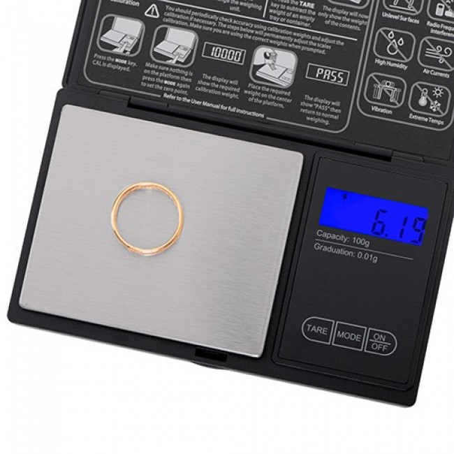 Precision scales ADLER AD 3176 Black