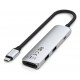 Satechi ST-P4SS interface hub USB Type-C 10000 Mbit/s Silver Satechi ST-P4SS interface hub USB Type-C 10000 Mbit/s Silver