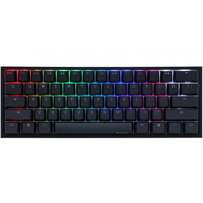 Ducky One 2 Pro Mini keyboard Gaming USB QWERTY US English Black