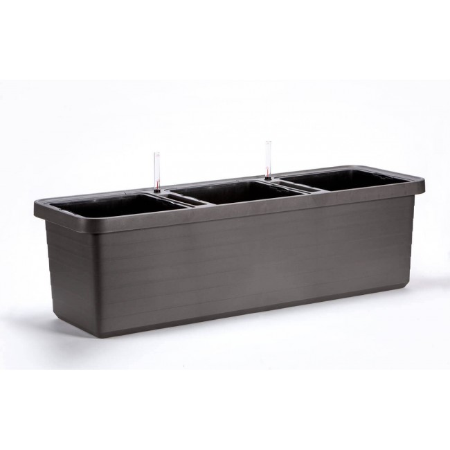 URBALIVE BERBERIS TRIO Donica samonawadniająca 117 x 39 cm, szary