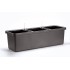 URBALIVE BERBERIS TRIO Donica samonawadniająca 117 x 39 cm, szary