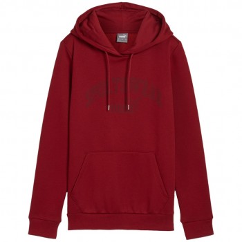 Puma Ess+ Logo LAB Hoodie FL burgundy 682987 13 L