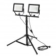 Double spotlight 2x100W SMD LED 2 x 8500lm on tripod 1.8m Double spotlight 2x100W SMD LED 2 x 8500lm on tripod 1.8m