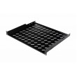 Equip Fixed Shelf 19', 1U, 600MM, Black