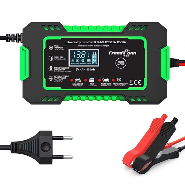 FreedConn RJ-C 120501A 12V, 6A battery charger