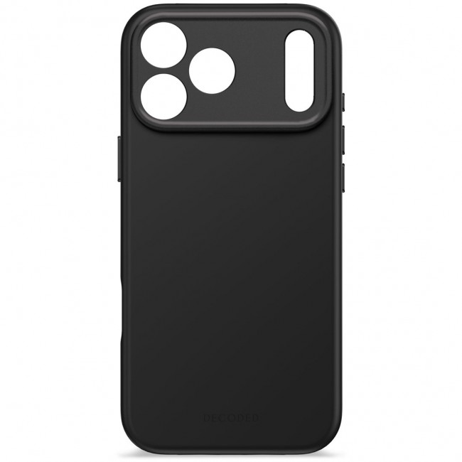 Decoded Silicone Backcover Apple iPhone 17 Pro Max Phantom Black mobile phone case 17.5 cm (6.9 Decoded Silicone Backcover Apple iPhone 17 Pro Max Phantom Black mobile phone case 17.5 cm (6.9