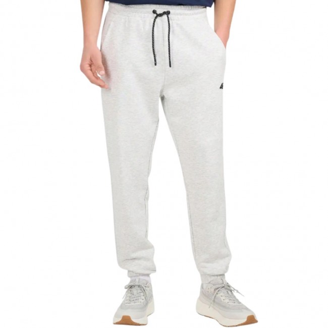 Spodnie męskie 4F CAS M1673 ch odny jasny szary melan 4FWMM00TTROM1673 27M XL Spodnie męskie 4F CAS M1673 ch odny jasny szary melan 4FWMM00TTROM1673 27M XL