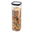 GEFU PANTRY Rectangular Container 2.5 L Black, Transparent 1 pc(s)