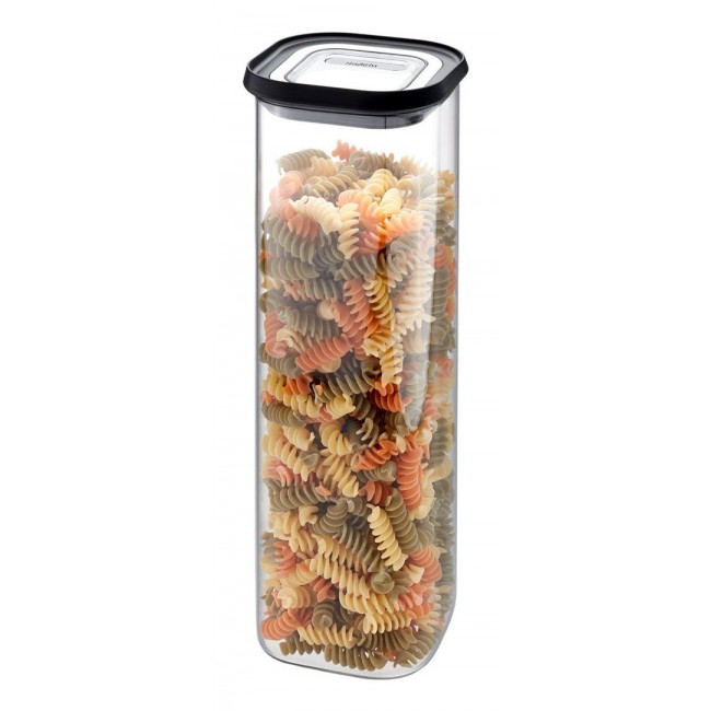 GEFU PANTRY Rectangular Container 2.5 L Black, Transparent 1 pc(s)