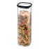 GEFU PANTRY Rectangular Container 2.5 L Black, Transparent 1 pc(s)