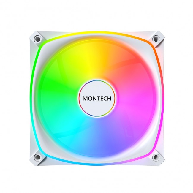 Montech RX120 PRO Computer case Fan 12 cm White 3 pc(s) Montech RX120 PRO Computer case Fan 12 cm White 3 pc(s)