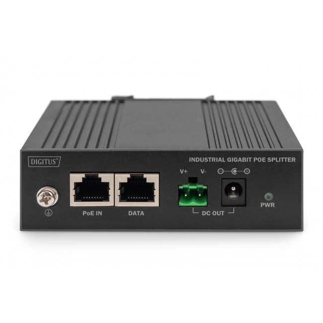 Digitus Gigabit Ethernet PoE Splitter, Industrial, 60W