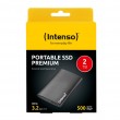 SSD USB3.2 2TB external/black INTENSO