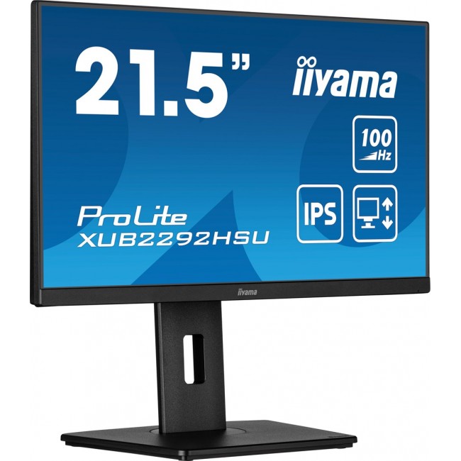 iiyama ProLite XUB2292HSU-B6 computer monitor 55.9 cm (22 iiyama ProLite XUB2292HSU-B6 computer monitor 55.9 cm (22