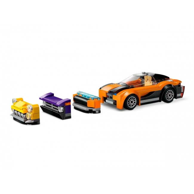 LEGO CITY 60408 Car Transporter Truck with Sports Cars