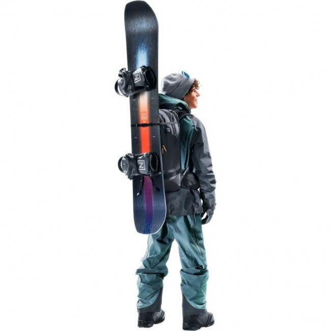 Ski touring backpack Deuter Freerider 30 L Black Ski touring backpack Deuter Freerider 30 L Black