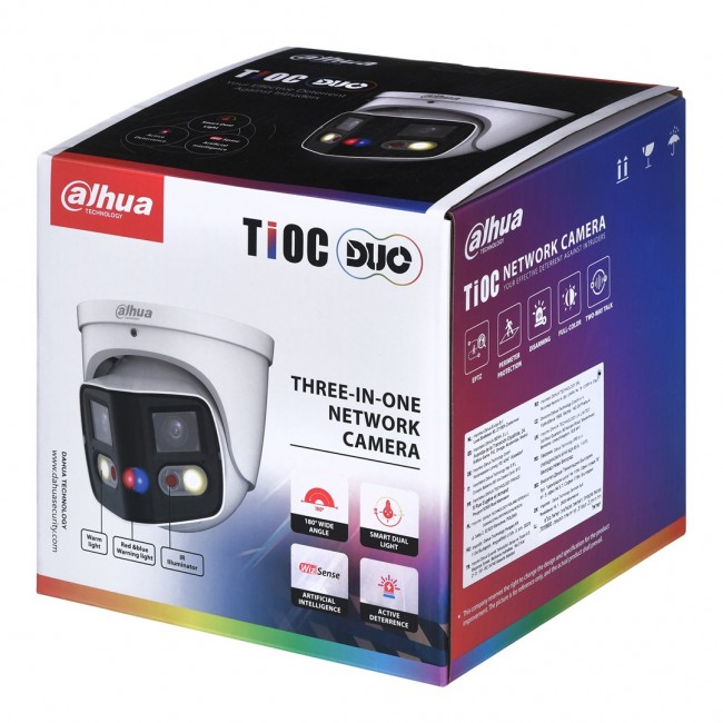 DAHUA TIOC DUO IP CAMERA IPC-PDW3849-A180-E2-AS-PV-0280B