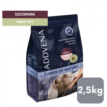 ADDVENA Power of Nature Junior Small Lamb - dry dog food - 2,5kg